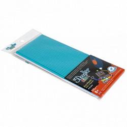 Набор стержней для 3D-ручки 3Doodler Start, синий цвет, 24 шт. (Wobble Works, 3DS-ECO05-BLUE-24) - миниатюра