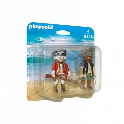 Конструктор Playmobil. ДУО. Пират и солдат (Playmobil, 9446pm) - миниатюра