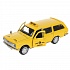 Машина Такси ГАЗ-2402 Волга 12 см свет-звук двери и багажник открываются металлическая  - миниатюра №7