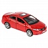Машина металлическая Honda Civic, длина 12 см, открываются двери, инерционная, цвет красный  - миниатюра №4