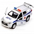 Машина металлическая инерционная Mitsubishi Pajero Sport Полиция 12 см.  - миниатюра №2