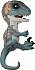 Интерактивный динозавр Fingerlings Фури, цвет - темно-зеленый с бежевым, 12 см.  - миниатюра №1