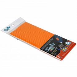 Эко-пластик к 3D-ручке 3Doodler Start, оранжевый (Wobble Works, 3DS-ECO06-ORANGE-24) - миниатюра