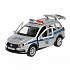 Модель автомобиля - Lada granta cross 2019 полиция, инерционная, белая, 12 см  - миниатюра №4