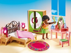 Игровой набор из серии Кукольный дом: Спальная комната с туалетным столиком (Playmobil, 5309pm) - миниатюра