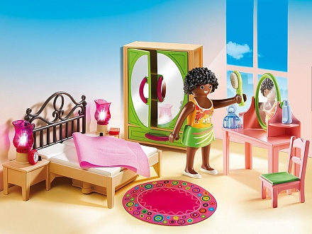 Игровой набор из серии Кукольный дом: Спальная комната с туалетным столиком 