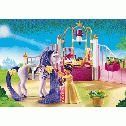 Игровой набор Замок Принцессы - Королевская конюшня 