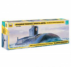 Российская атомная подводная лодка - Владимир Мономах, проекта - Борей (Звезда, 9058sim) - миниатюра