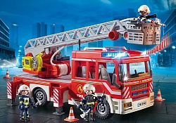 Конструктор Playmobil. Пожарная служба - Пожарная машина с лестницей (Playmobil, 9463pm) - миниатюра