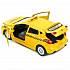 Металлическая инерционная машина – Kia Ceed Такси, 12 см, открывающиеся двери и багажник  - миниатюра №1