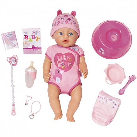 Интерактивная кукла Zapf Creation Baby Born, 43 см., 825-938