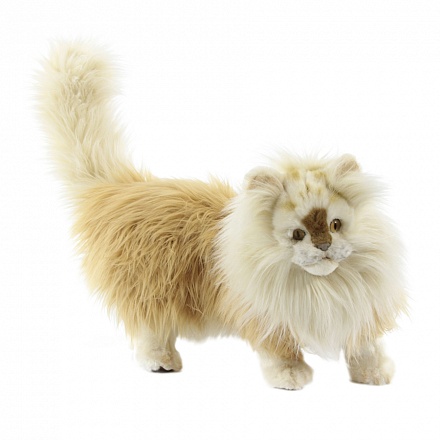 Мягкая игрушка Персидский кот Табби кремовый, 45 см 