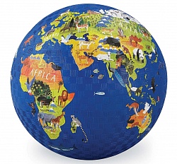 Мяч – Карта мира, 13 см (Crocodile Creek, 2127-1) - миниатюра
