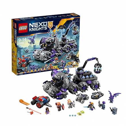 Lego Nexo Knights. Штурмовой разрушитель Джестро 