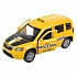 Машина Такси Skoda Yeti 12 см свет-звук двери и багажник открываются металлическая  - миниатюра №2