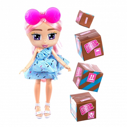 Кукла Boxy Girls – Kiki, 20 см с аксессуарами в 4х коробочках 