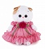 Мягкая игрушка - Кошечка Ли-Ли Baby в платье с вязаным цветочком, 20 см  - миниатюра №1