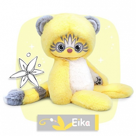 Мягкая игрушка из серии Lori Colori – Эйка, жёлтый, 25 см 