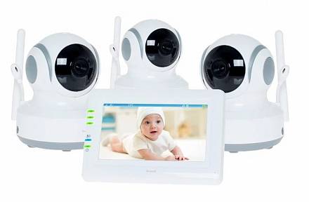 Видеоняня Ramili Baby RV900X3, 3 камеры