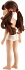 Кукла Кэрол без одежды с двумя хвостиками 32 см  - миниатюра №1