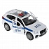 Модель Полиция BMW X5 M-Sport 12 см двери и багажник открываются инерционная металлическая  - миниатюра №5