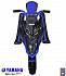 Снегокат Yamaha YM13001 Apex Snow Bike Titanium черный/синий  - миниатюра №6