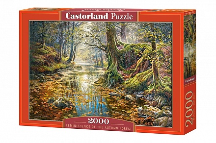 Пазлы Castorland - Осенний лес, 2000 элементов 