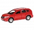 Машина металлическая Honda CR-V, 12 см, открываются двери, инерционная, красная  - миниатюра №4