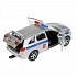 Металлическая инерционная машина - Kia Sorento Prime Полиция, 12 см + Мотоцикл 7,5 см  - миниатюра №1