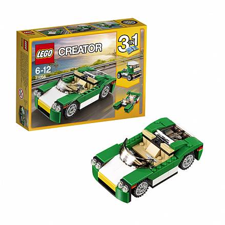 Lego Creator. Зелёный кабриолет 