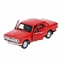 Машина ГАЗ-2401 Волга 12 см двери и багажник открываются инерционная металлическая красная  - миниатюра №3