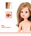 Кукла Даша без одежды, 32 см, волнистые волосы, без челки, глаза медовые  - миниатюра №3