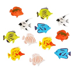 Фигурки пластизоль из серии Рассказы о животных - Рифовые рыбки, 12 штук (Играем вместе, 832A-2RF) (ассортимент) - миниатюра