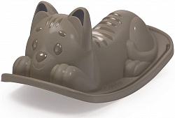 Качели-балансир одноместные Кошка серый (Smoby, 830105) - миниатюра