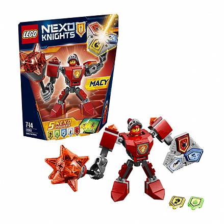 Lego Nexo Knights. Боевые доспехи Мэйси 