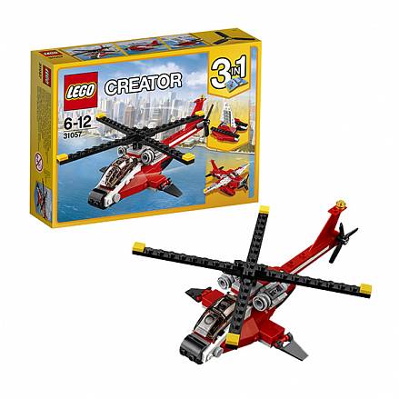 Lego Creator. Красный вертолёт 