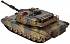 Боевой радиоуправляемый танк с эффектом звука и света  - миниатюра №2