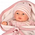 Кукла озвученная Бимба на розовом одеяле 37 см плачет мягконабивная  - миниатюра №11