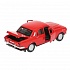 Машина ГАЗ-2401 Волга 12 см двери и багажник открываются инерционная металлическая красная  - миниатюра №4