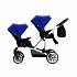 Детская прогулочная коляска Bebetto 42 Sport для двойни, шасси белая/BIA, цвет – 397  - миниатюра №6