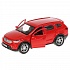 Модель Hyundai Santafe, 12 см, открываются двери, инерционная, красная  - миниатюра №2