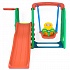 Детский игровой комплекс горка-волна, баскетбольное кольцо с мячом, детские качели для дома и улицы  - миниатюра №1