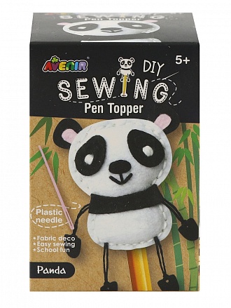 Набор для шитья - Насадка на карандаш: панда 
