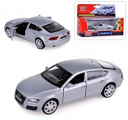 Машинка металлическая инерционная Audi A7, открываются двери, 1:43 (Технопарк, 67306sim) - миниатюра