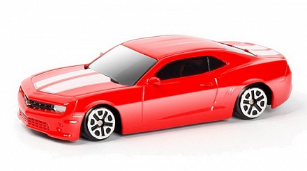 Металлическая машина - Chevrolet Camaro, 1:64, красный 