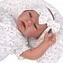 Кукла-младенец Джесси в сером 40 см мягконабивная  - миниатюра №4