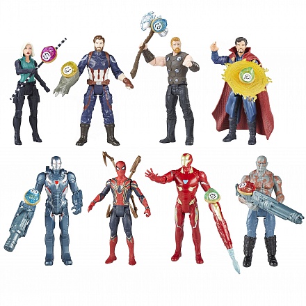 Фигурки из серии Avengers Movie - Мстители с камнем 