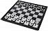 Настольная игра 2 в 1 – Шахматы и шашки  - миниатюра №1