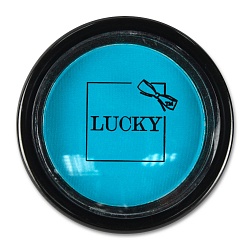 Lucky пудра для волос, в наборе со спонжем, цвет: голубой, на блистере (1toy, Т11919) - миниатюра