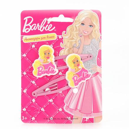 Набор из 2 заколок для волос «Барби» 